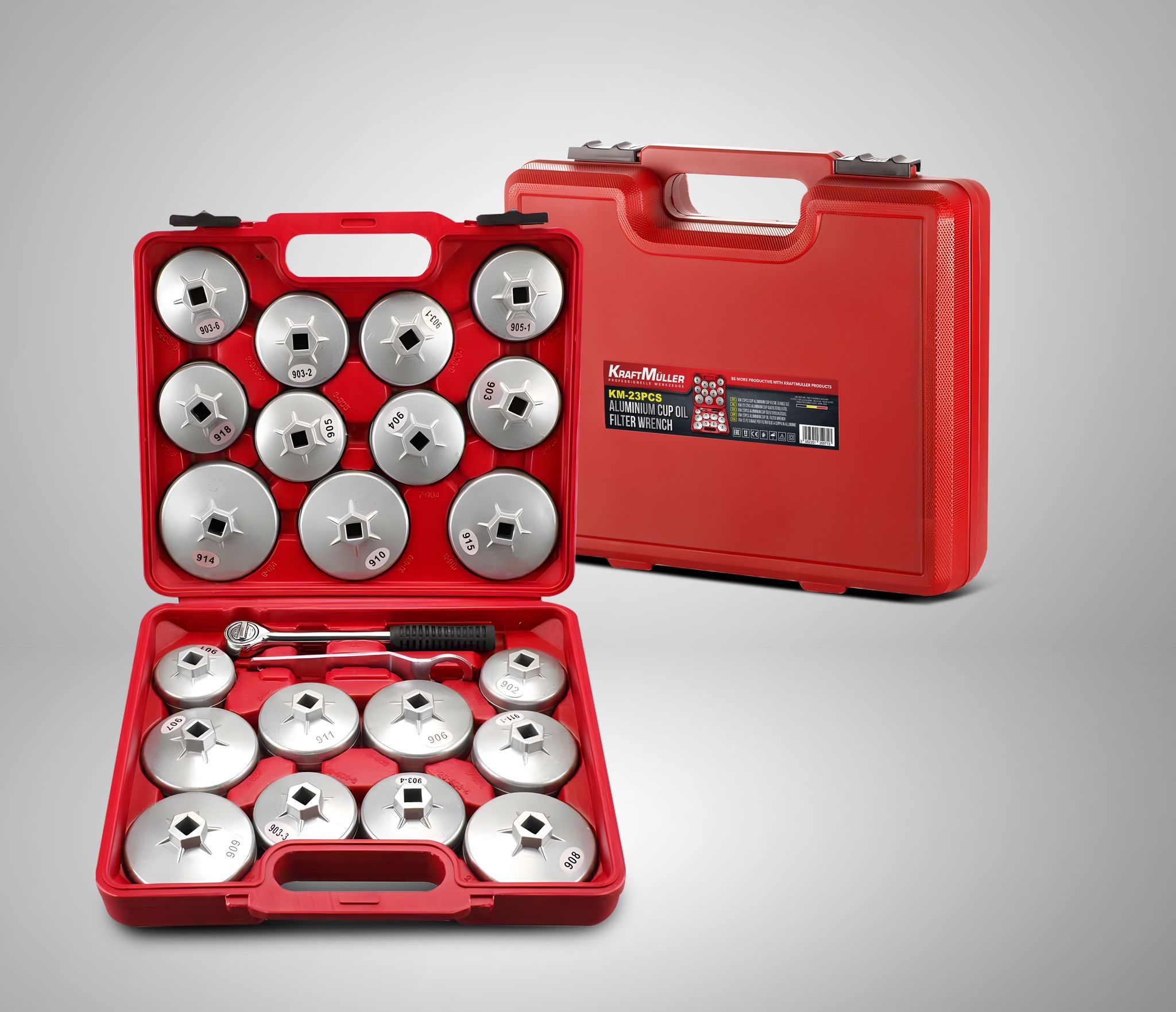 CHAVE DE FILTRO DE ÓLEO CUB KM-23PCS