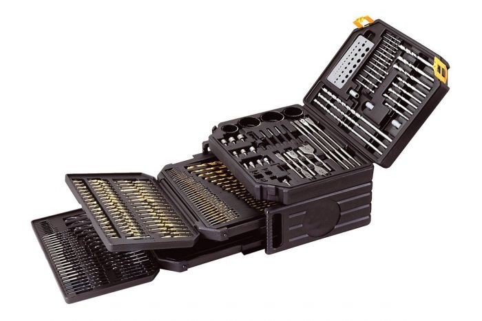 Conjunto de Brocas e Torneiras KRAFTMULLER de 300 peças