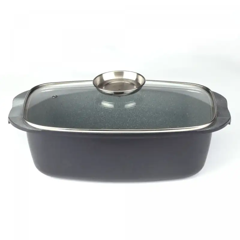 Royalty Line RL ACR32M: Caçarola com Revestimento de Mármore de 32cm