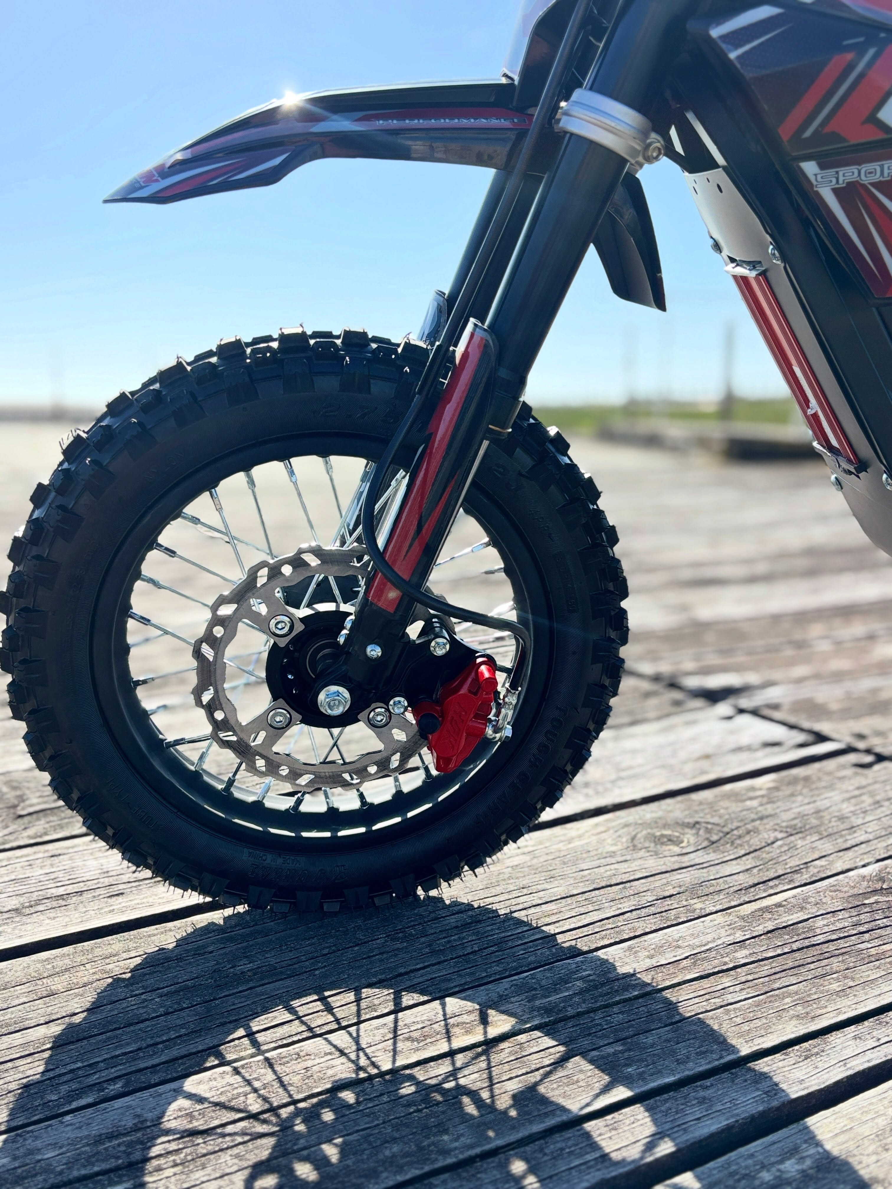 🏍️ MINI CROSS ELÉTRICA 1600W - EDIÇÃO ORION 🔴⚫
