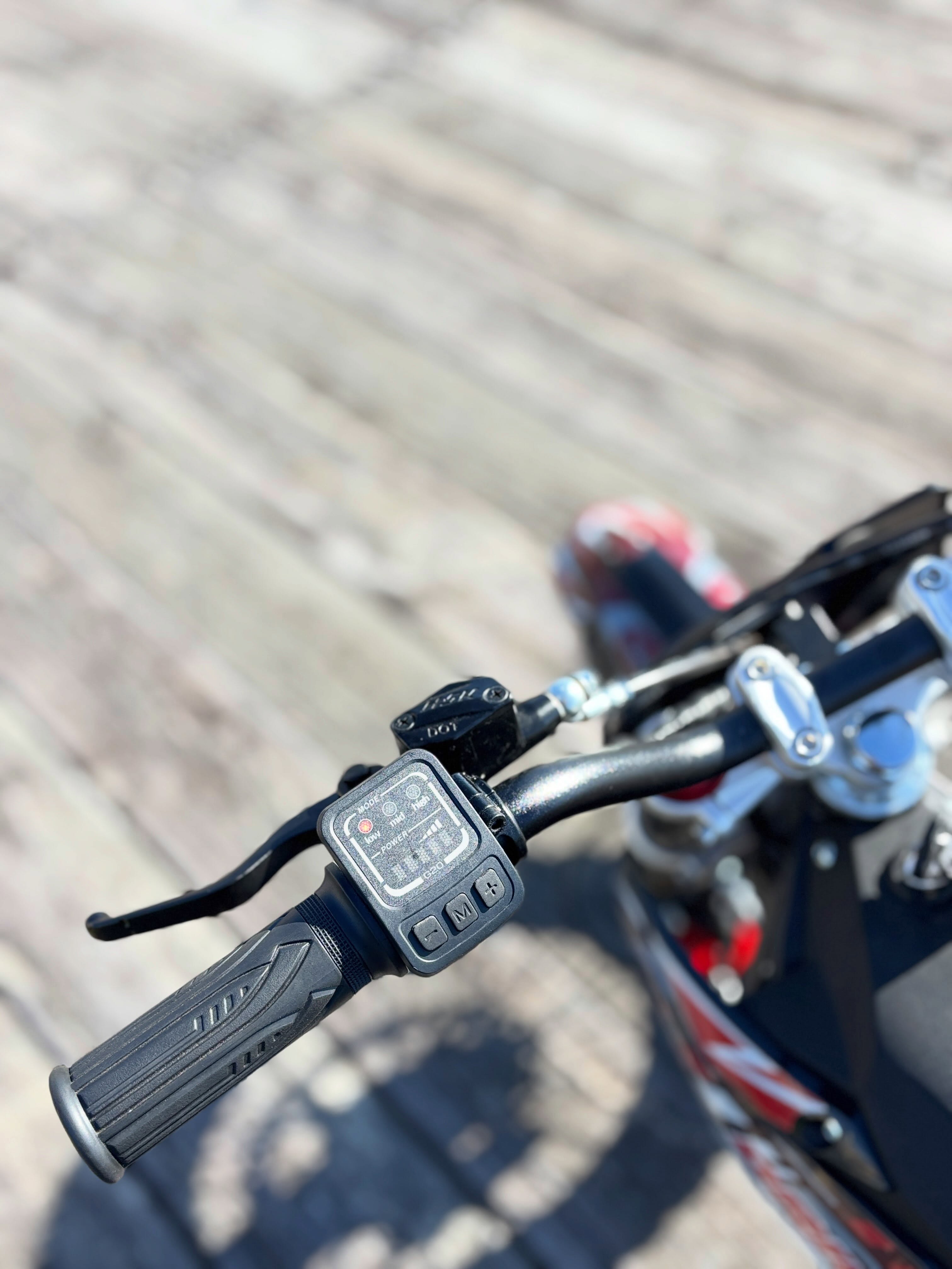 🏍️ MINI CROSS ELÉTRICA 1600W - EDIÇÃO ORION 🔴⚫