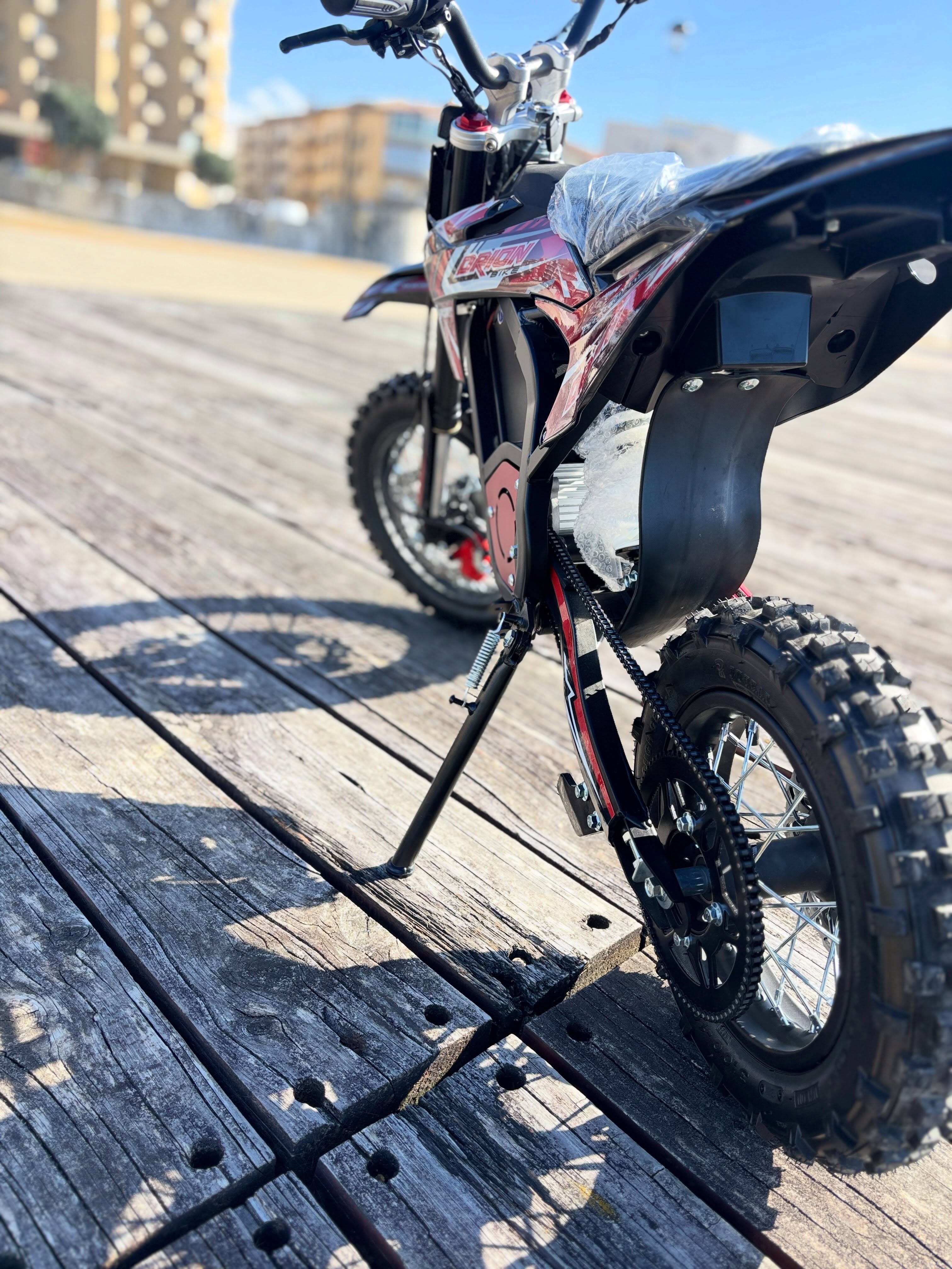 🏍️ MINI CROSS ELÉTRICA 1600W - EDIÇÃO ORION 🔴⚫